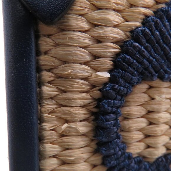 LOUIS VUITTON Onthego Size MM Monogram・Raffia Blue M57723 - Picture 5 of 16